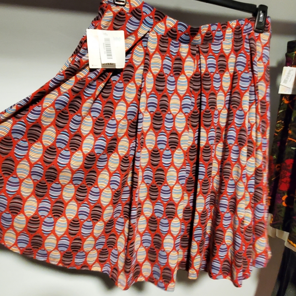 LulaRoe, Madison, 3XL, skirt, multi color